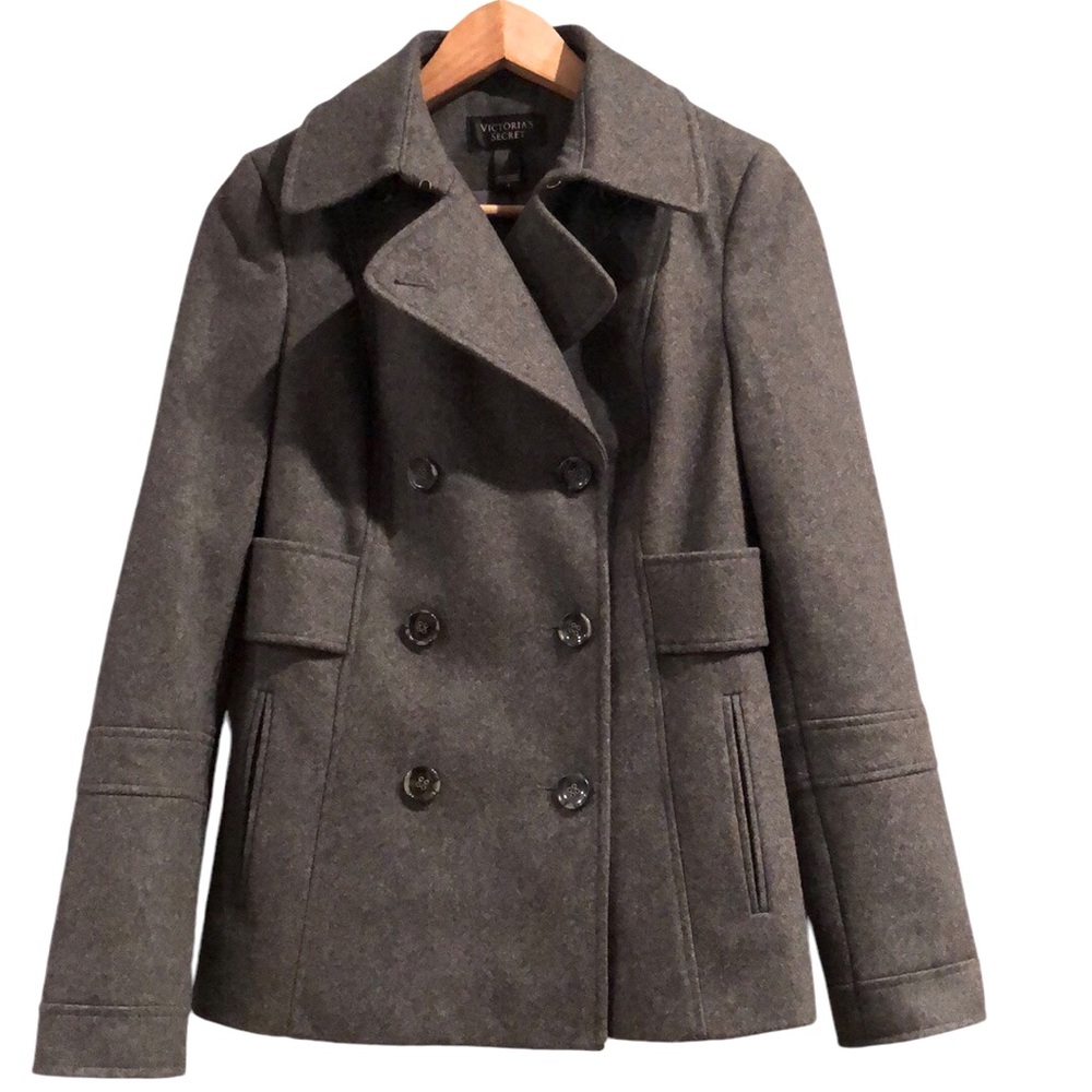 Victoria's Secret Gray Pea Coat